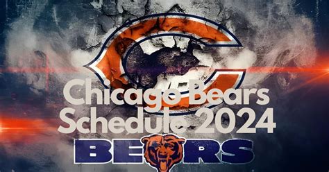 chicago bears schedule leak|Chicago Bears 2024 schedule leaks tracker